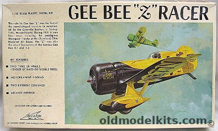 Williams Brothers 1/32 Gee Bee 'Z' Racer 1931 Thompson Trophy Winner, 32-426 plastic model kit